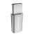 перехідник borofone bv4 microusb - type-c (сталевий) 