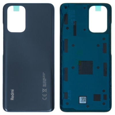 задня кришка для xiaomi redmi note 10/ note 10s onyx gray( зі склом камери)