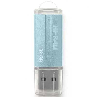usb флеш-накопичувач hi-rali corsair 32gb (сталевий) 