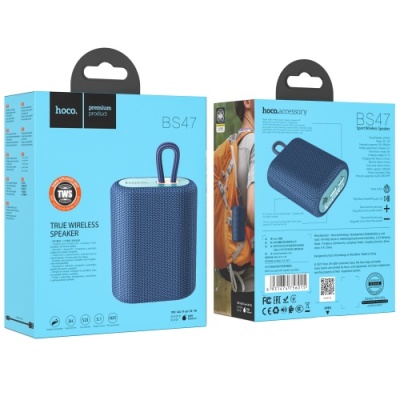 колонка hoco bs47 (синій) 