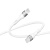 кабель ridea rc-xs51 x-silicone type-c - type-c 60w 1.2m (бiлий) 