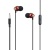 навушники xo ep15 in-ear metal red 