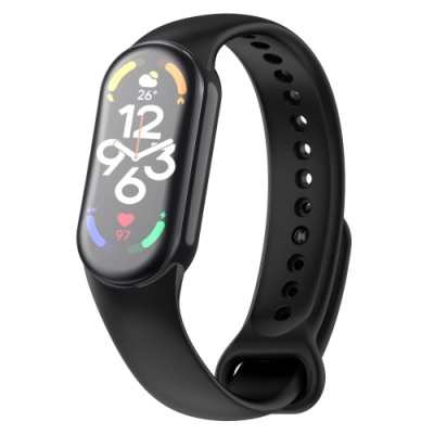 ремінець для xiaomi mi band 8/9/10 black 