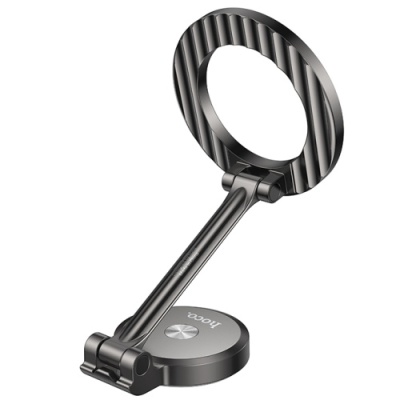 Автотримач Hoco H51 Magnetic For Ring (Сiрий)