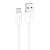 кабель hoco x87 magic silicone usb - microusb 2.4a/1m (білий) 