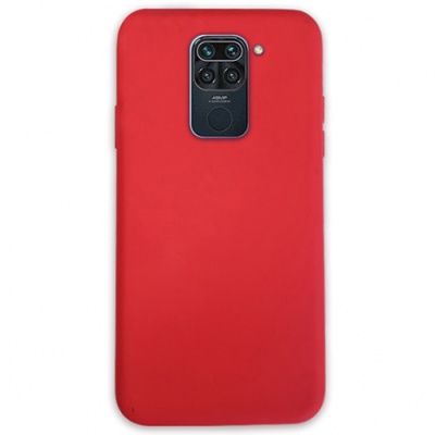 Купить силіконовий чохол soft silicone case для xiaomi redmi note 9 - red онлайн