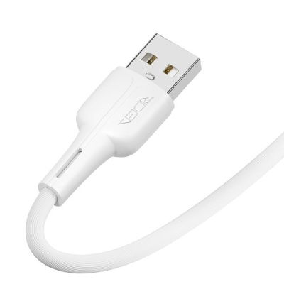 кабель ridea rc-co10 commonpro 60w usb - microusb 3a/1m (бiлий) 