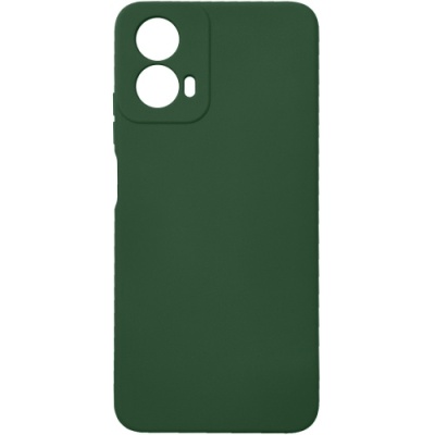 Купить силіконовий чохол soft silicone case для motorola g34 (темно-зелений) онлайн