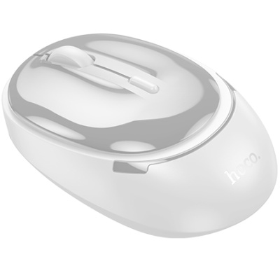 мишка бездротова hoco gm34 nuevo dual mode 2.4g + bluetooth (3.0+5.2) (білий) 