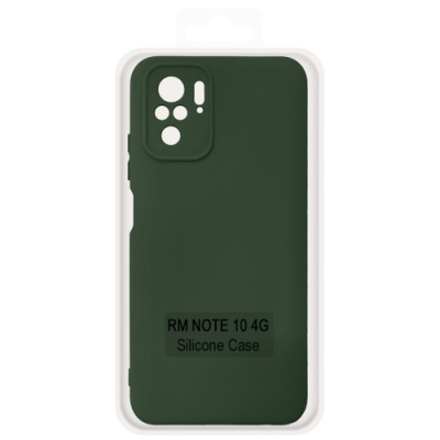 Купить чохол soft silicone case full для xiaomi redmi note 10/note 10s/poco m5s (dark green) онлайн