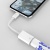 перехідник skydolphin ot01 otg usb - lightning (білий) 