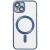 Купить чохол tpu metallic full camera with magsafe для apple iphone 15 (matte blue) онлайн