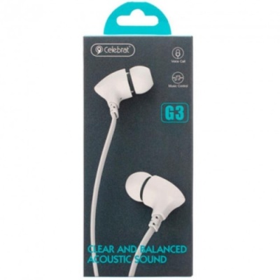 навушники celebrat g3 (білий) 
