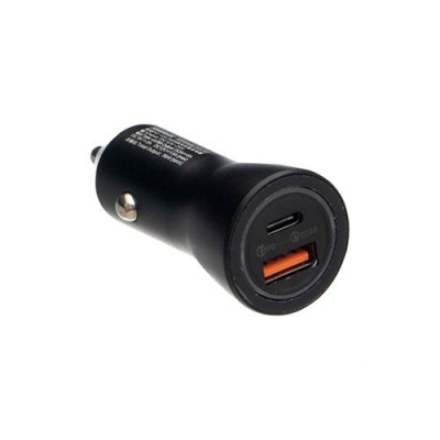 Автомобільний Зарядний Пристрій Remax RCC107 36W 1USB/QC3.0 + 1Type-C/PD (Чорний)