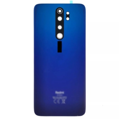 задня кришка для xiaomi redmi note 8 pro blue (з склом камери)