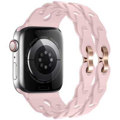 ремінець hoco wa28 для apple watch 1-11/ultra (42/44/45/49mm) (pink sand) 