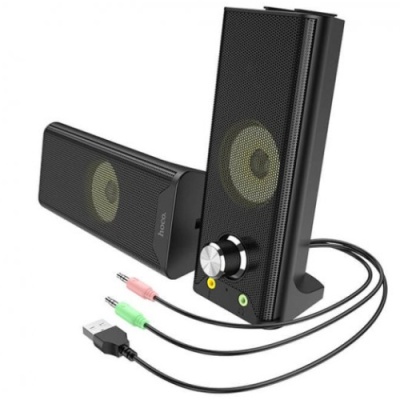 колонки для комп'ютера hoco ds32 combined colorful speaker (чорний) 