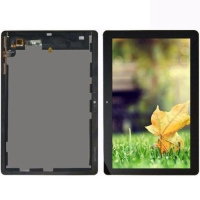 дисплей для huawei mediapad t3 10 з чорним тачскріном і рамкою