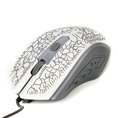 мишка дротова havit hv-ms736 gaming white 