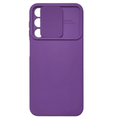 Купить силіконовий чохол soft tpu armor camshield для samsung a245 galaxy a24 4g - violet онлайн