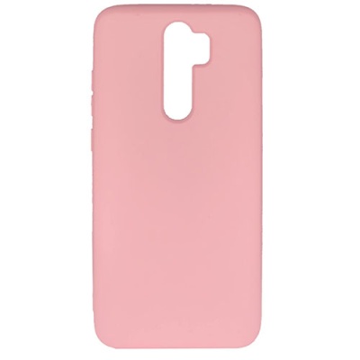 Купить силіконовий чохол soft silicone case для xiaomi redmi note 8 pro - pink онлайн