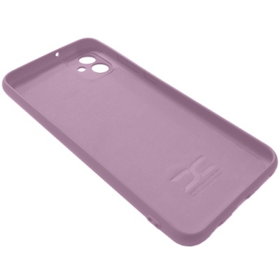 Купить силіконовий чохол soft silicone case для samsung a042 galaxy a04e (лаванда) онлайн