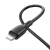 кабель borofone bx91 usb - lightning 2.4a/1m (чорний) 