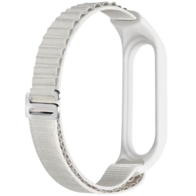ремінець для xiaomi mi band 5/6/7 alpine loop (білий) 