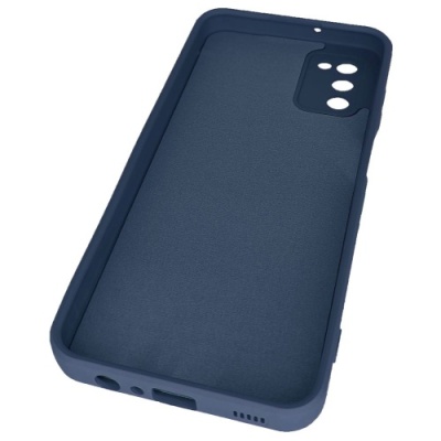 Купить силіконовий чохол soft silicone casevsmagnet ring для samsung a037 galaxy a03s - blue онлайн