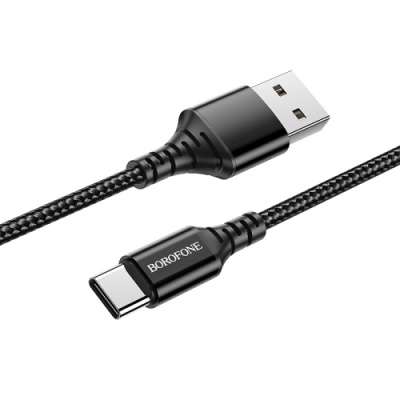 кабель borofone bx54 usb - type-c 2.4a/1m (чорний) 