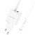 Мережевий Зарядний Пристрій Borofone BN7 1USB/18W/QC3.0 + 1Type-C/20W/PD + (Type-C - Type-C) (Бiлий) мережевий зарядний пристрій borofone bn7 1usb/18w/qc3.0 + 1type-c/20w/pd + (type-c - type-c) (бiлий)