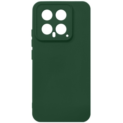 Купить чохол soft silicone case full для xiaomi 14 (dark green) онлайн