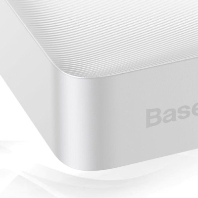 додаткова батарея power bank baseus bipow digital display 15w 20000mah white (ppdml-j02) 