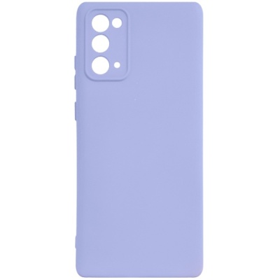 Купить чохол soft silicone case full для samsung n980 galaxy note 20 (lilac) онлайн
