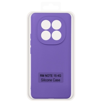 Купить чохол soft silicone case full для xiaomi redmi note 15 4g (164.03/75.42/7.94) (elegant purple) онлайн