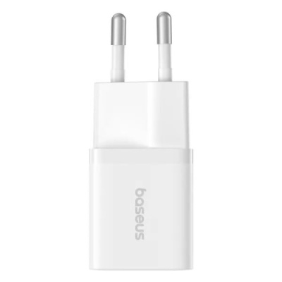 мережевий зарядний пристрій baseus gan5 mini (p10110909213-00) 1type-c/25w/pd (білий) 