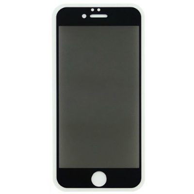 захисне скло glass для apple iphone 6 full glue анти-шпигун (чорний) 