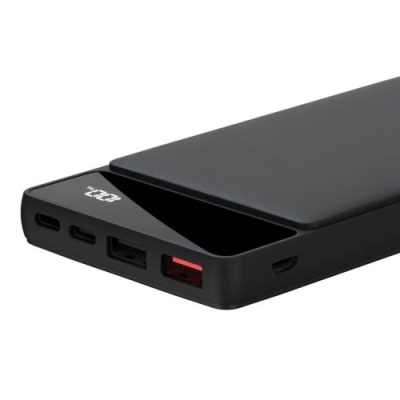 додаткова батарея power bank xo pr132 pd20w+qc22.5w 10000 mah (чорний) 