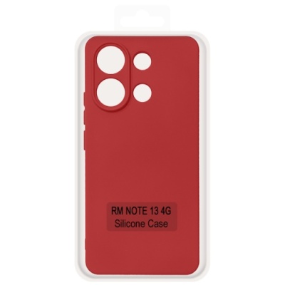 Купить чохол soft silicone case full для xiaomi redmi note 13 4g (red) онлайн