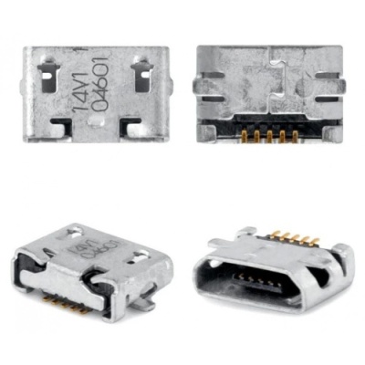 роз'єм зарядки nokia 207/208/220/230/500/503 asha/710 lumia (5pin)