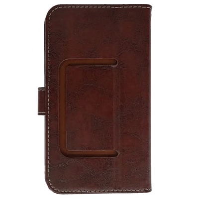 Купить чохол-книжка універсальна levol шкірзам. з магнітом 5.1-5.5 (коричневий) онлайн