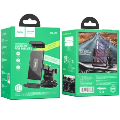 Автотримач Hoco CA120 Prospering for tablet (Чорний)