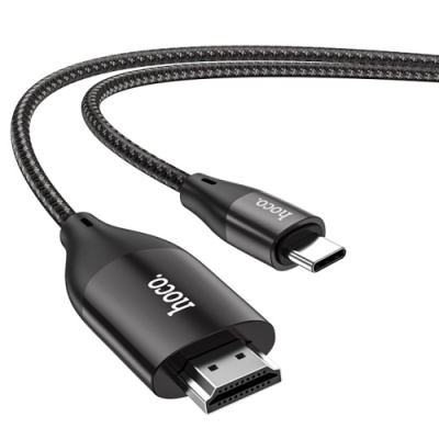 перехідник hoco ua16 type-c - hdmi (сірий) 