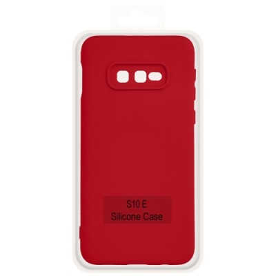 Купить чохол soft silicone case full для samsung g970 galaxy s10e (red) онлайн