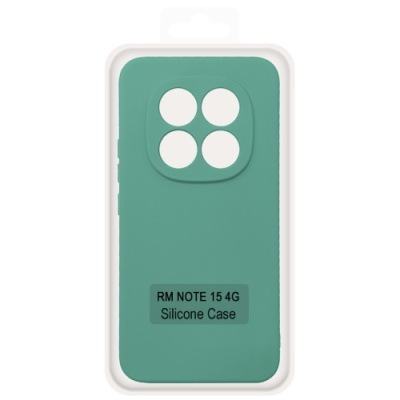 Купить чохол soft silicone case full для xiaomi redmi note 15 4g (164.03/75.42/7.94) (бірюзовий) онлайн