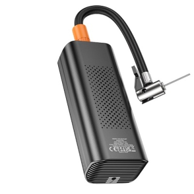 Автомобільний компресор Hoco PH55 (Чорний)