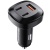Автомобільний Зарядний Пристрій Acefast B3 PD + QC 4.0 (2 Type-C/1 USB/3A/66W) (чорний)