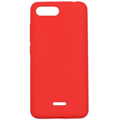 Купить чохол soft silicone case full для xiaomi redmi 6a (червоний) онлайн