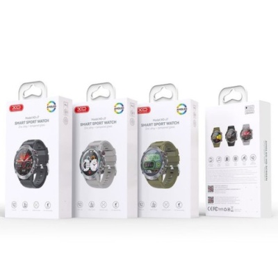 смарт-годинник xo j7 amoled (сірий) 