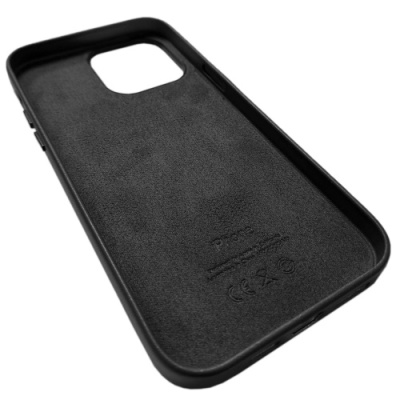 Купить чохол leather case для apple iphone 14 plus (black) онлайн